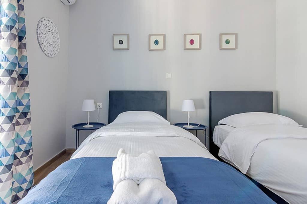 Bright Apartment For 6 Ppl In Athen Eksteriør billede