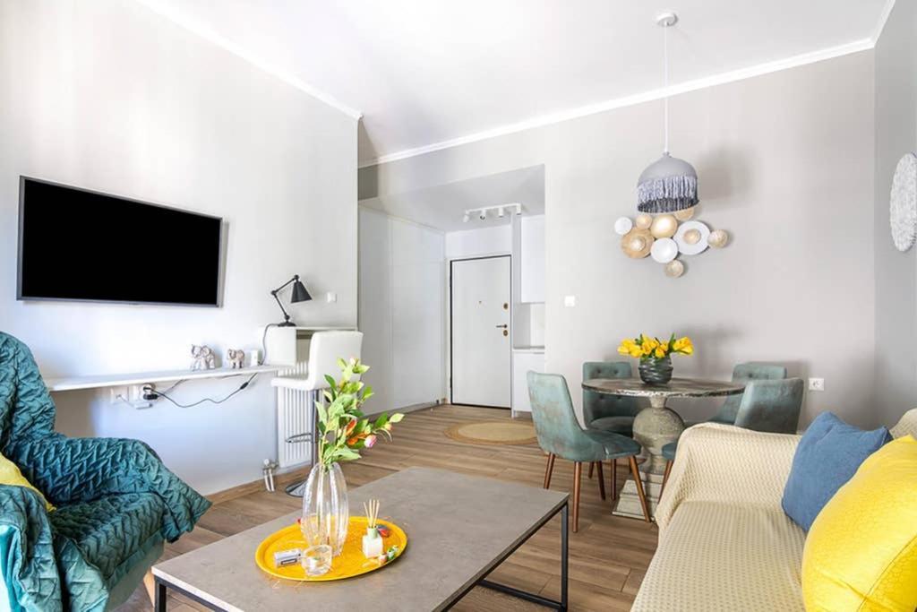 Bright Apartment For 6 Ppl In Athen Eksteriør billede